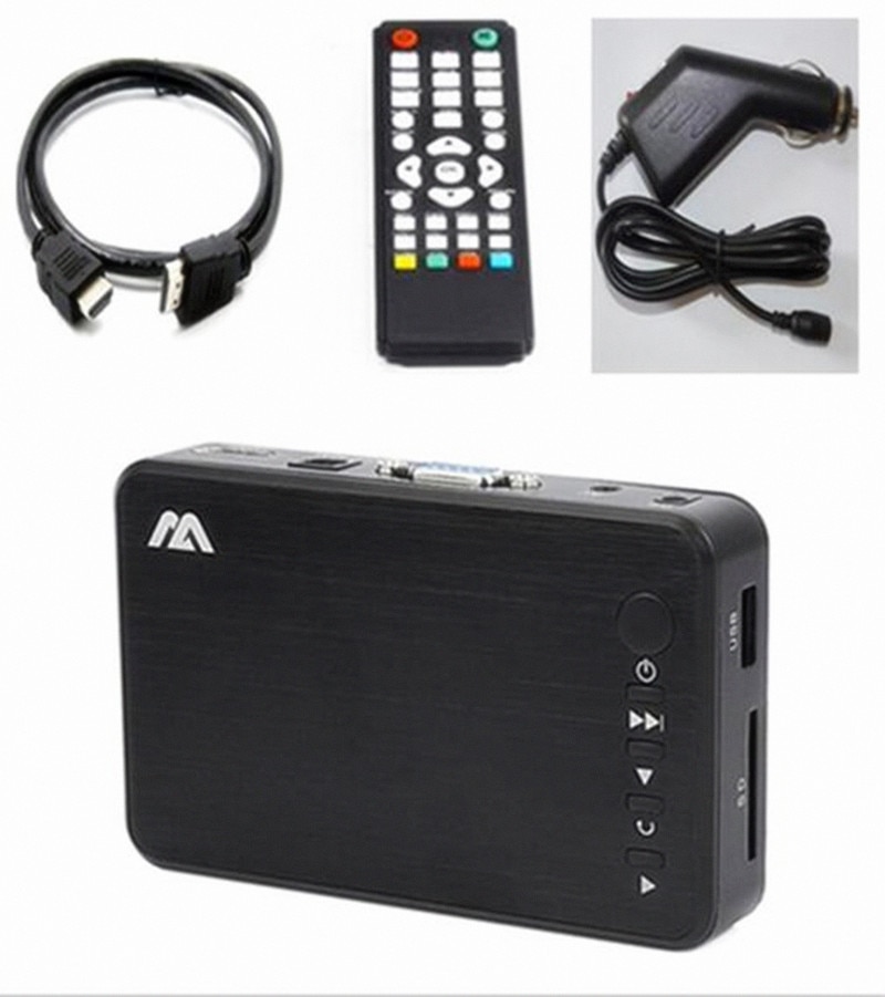 Ǯ HD 1080P ޴ ̵ ÷̾ MKV HDD U ũ SD MMC HDMI, ڵ Ϳ ȣȯ Ƽ̵ ÷̾